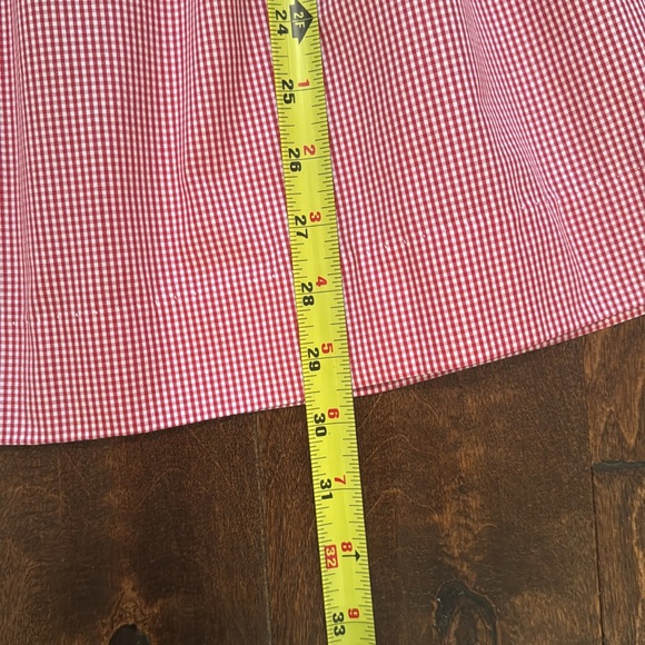NWOT Stitchy Fish Elephant Smocked Dress, Red Mini Gingham - 6 - Picture 3 of 8